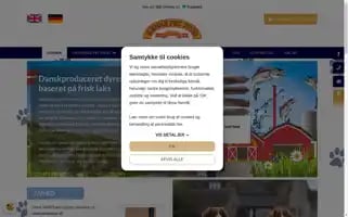 Henne-pet-food.dk Screenshot 2024-06-27 01:45:00