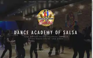Danceacademyofsalsa.com Screenshot 2024-05-09 08:23:15