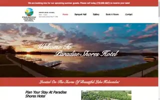 Paradiseshoreshotel.com Screenshot 2024-04-19 07:25:04