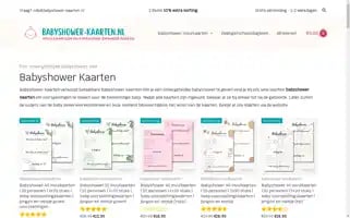 Babyshower-kaarten.nl Screenshot 2024-05-21 07:15:47