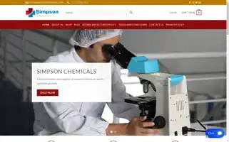 Simpsonchemicals.com Screenshot 2024-05-20 11:29:04