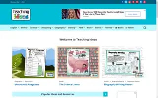 Teachingideas.co.uk Screenshot 2024-05-14 05:31:50