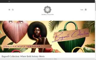 Bagwellcollection.com Screenshot 2024-05-20 10:42:26