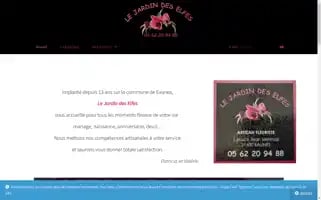 Lejardindeselfesfleuriste.fr Screenshot 2024-05-23 04:00:32