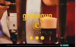 Gramignaristopub.it Screenshot 2024-07-02 13:47:43