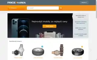Pricemania.cz Screenshot 2024-07-10 06:30:45
