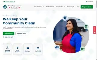 Wasteconnectionscanada.com Screenshot 2024-05-16 23:37:00