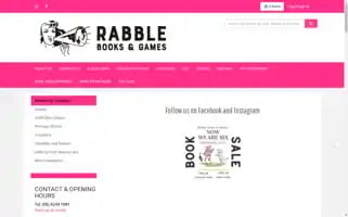 Rabblebooksandgames.com.au Screenshot 2024-07-01 23:03:38