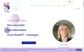 Thespotlightagency.be Screenshot 2024-07-05 20:39:08