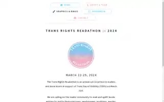 Transrightsreadathon.carrd.co Screenshot 2024-06-15 12:15:22