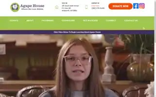 Agapehouseheals.org Screenshot 2024-06-12 09:56:22