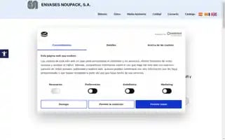 Envasesnoupack.es Screenshot 2024-05-25 10:45:13