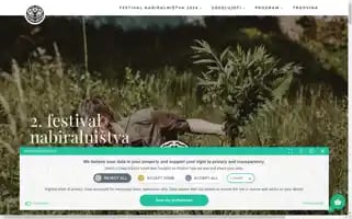 Festivalnabiralnistva.si Screenshot 2024-05-25 14:38:17