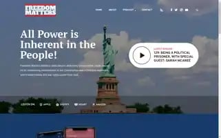 Freedommatters.co Screenshot 2024-07-04 10:07:51