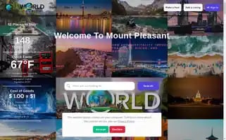 Mountpleasanttourism.com Screenshot 2024-04-17 18:56:32