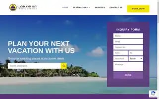 Landandskytravel.com Screenshot 2024-04-16 10:49:36