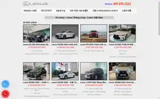Lexusmienbac.com.vn Screenshot 2024-06-26 00:20:55