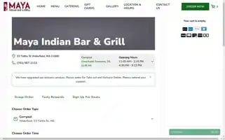 Mayaindiangrillma.com Screenshot 2024-07-04 06:41:51