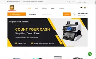 Unipromotech.co.tz Screenshot 2024-05-23 19:00:46