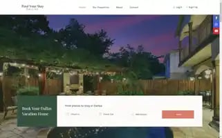 Findyourstaydallas.com Screenshot 2024-05-24 10:14:59