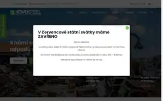 Kovosteel.cz Screenshot 2024-07-04 08:12:47
