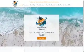 Fullcircletravelagency.com Screenshot 2024-04-22 18:49:27