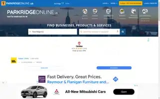 Parkridgeonline.us Screenshot 2024-07-07 05:08:49