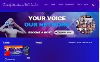 Transformationtalkradio.com Screenshot 2024-07-04 07:52:39