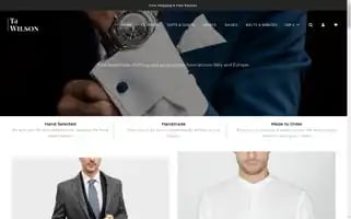 Tdwilsonclothing.com Screenshot 2024-04-17 13:25:01