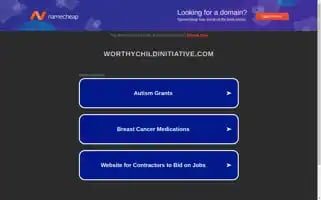Worthychildinitiative.com Screenshot 2024-05-24 13:37:03