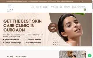 Arkaskinclinic.com Screenshot 2024-05-20 08:48:11