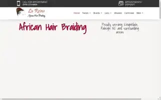Lareinebraiding.com Screenshot 2024-06-13 21:29:48