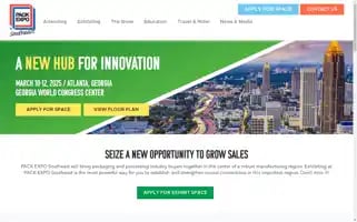 Packexposoutheast.com Screenshot 2024-06-13 16:29:29