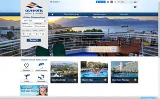 Clubhotels-israel.com Screenshot 2024-04-25 17:40:21