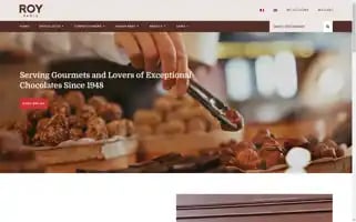 Roy-chocolatier.com Screenshot 2024-07-02 11:11:47