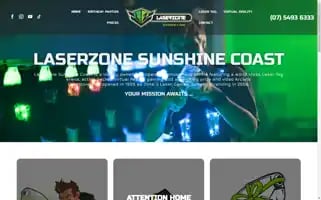 Laserzonesunshinecoast.com.au Screenshot 2024-07-06 19:52:59