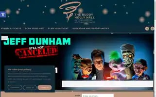 Buddyhollyhall.com Screenshot 2024-07-01 20:19:28