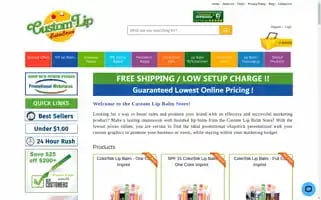 Customlipbalmstore.com Screenshot 2024-05-09 07:59:33