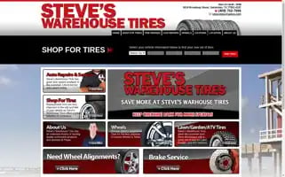 Steveswarehousetires.com Screenshot 2024-05-14 02:19:04