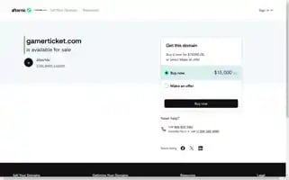 Gamerticket.com Screenshot 2024-04-15 18:04:30