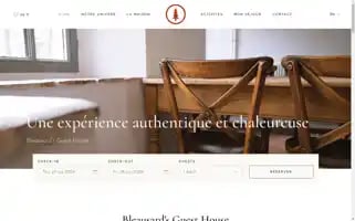 Bleausard-guesthouse.com Screenshot 2024-06-27 07:29:03