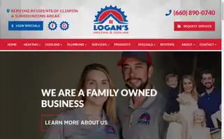 Logansheating.com Screenshot 2024-05-16 06:03:14