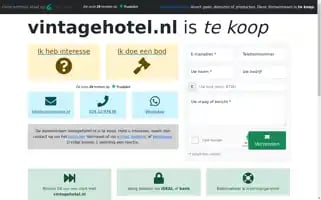 Vintagehotel.nl Screenshot 2024-04-22 12:51:45