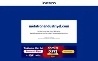 Metatronendustriyel.com Screenshot 2024-05-24 16:35:25