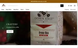 Downeastcoffee.ca Screenshot 2024-05-04 20:54:30
