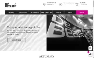Estetikadebeaute.si Screenshot 2024-05-22 09:27:27