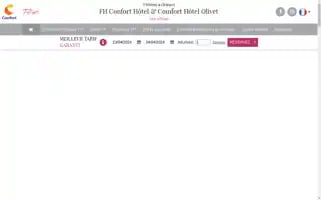 Comfort-hotel-orleans.com Screenshot 2024-04-23 10:58:22