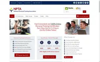 Personaltrainercertification.us Screenshot 2024-07-02 17:05:02