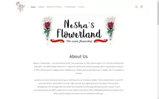 Neshasflowerland.com Screenshot 2024-04-27 16:49:53