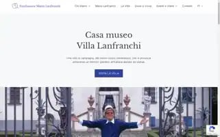 Fondazionemariolanfranchi.it Screenshot 2024-07-08 19:31:28